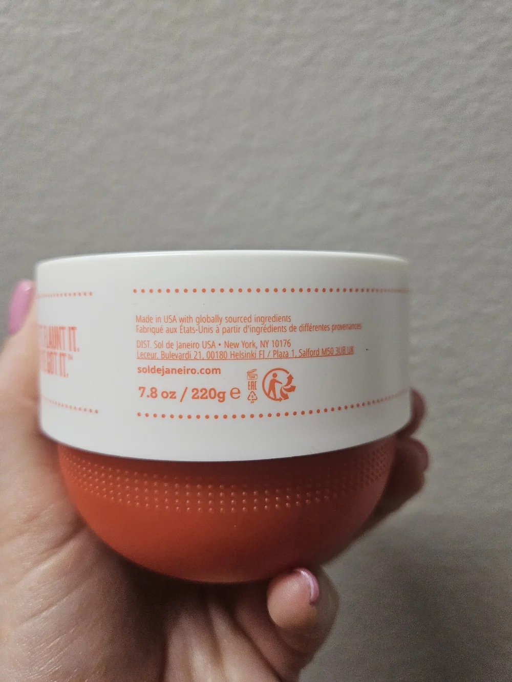 🥳 3/$60 Sol de Janeiro Bom Dia Body Scrub - Cherirosa 40 Fragrance